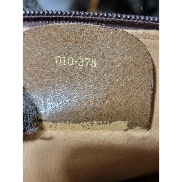 GUCCI Vintage GG Canvas Web Sherry Line Shoulder/Crossbody Bag Beige/Bro… - Picture 4 of 11